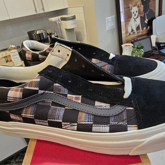 Vans Men Old Skool 36 DX Briocolage Checkerboard VN0A4BVQJ4E RARE MENS SKATE 12 - Picture 1 of 13